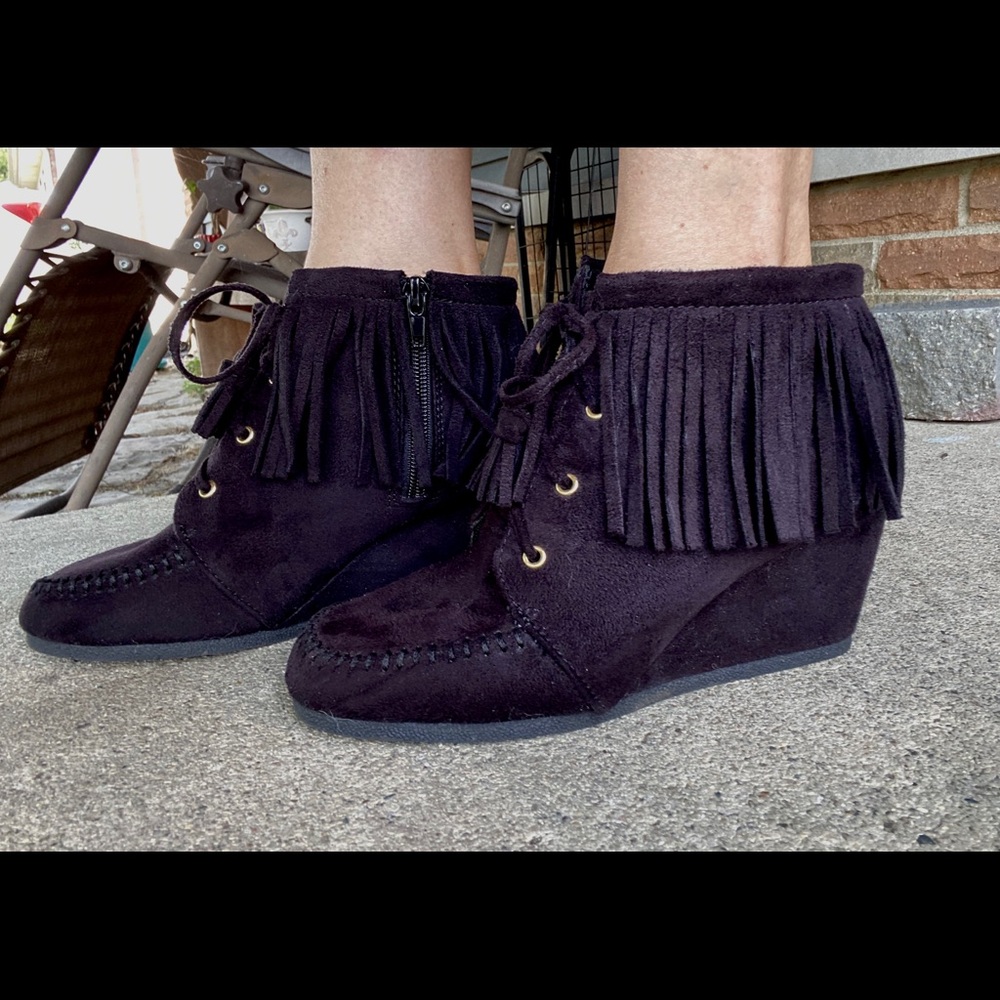 Black Suede boots